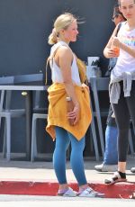 KRISTEN BELL Leaves a Gym in Los Angeles 07/09/2019