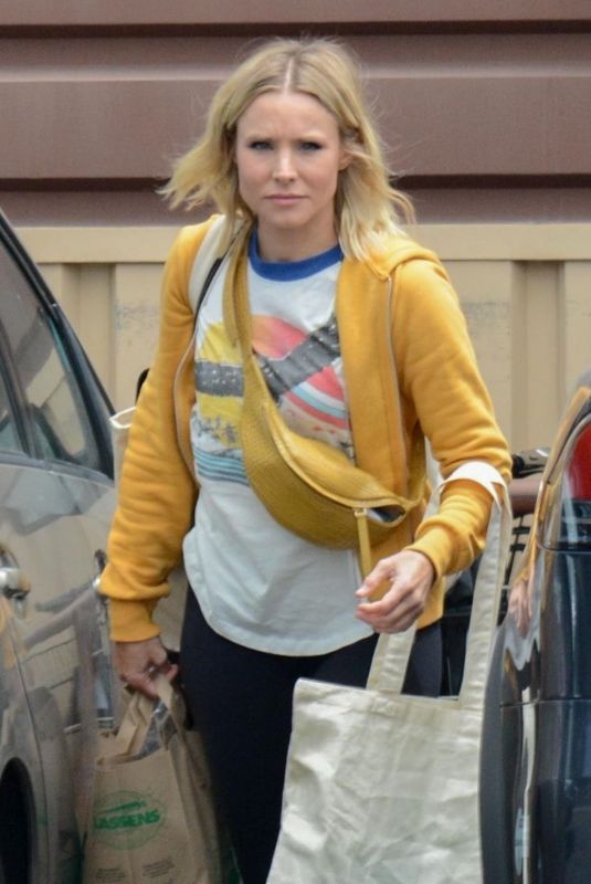 KRISTEN BELL Out Shopping in Studio City 07/08/2019