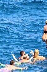KRISTEN STEWART and STELLA MAXWELL in Bikinis at a Boat in Italy 07/17/2019