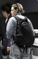 KRISTEN STEWART in Double Denim Out of Los Angeles 07/04/2019