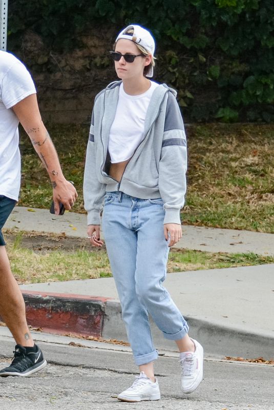 KRISTEN STEWART Out and About in Los Angeles 07/23/2019