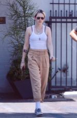 KRISTEN STEWART Out for Lunch in Los Angeles 07/01/2019