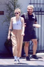 KRISTEN STEWART Out for Lunch in Los Angeles 07/01/2019