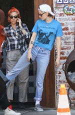 KRISTEN STEWART Out for Lunch in Los Angeles 07/22/2019