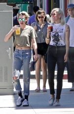 KRISTEN STEWART Out with Friends in Los Angeles 07/27/2019