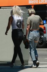 KRISTEN STEWART Out with Friends in Los Angeles 07/27/2019