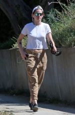 KRISTEN STEWART Out with her Dog in Los Feliz 07/24/2019