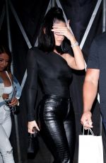 KYLE JENNER Leaves Nice Guy in West Hollywood 07/27/2029