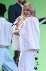 KYLIE MINOGUE Performs at Glastonbury Festival 06/30/2019