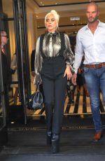LADY GAGA Leaves Mark Hotel in New York 07/02/2019