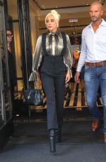 LADY GAGA Leaves Mark Hotel in New York 07/02/2019
