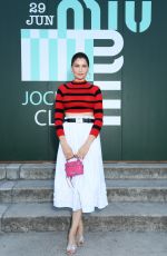 LAETITIA CASTA at Miu Miu Club Event in Paris 06/29/2019