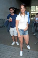 LANA DEL REY in Denim Shorts Arrives at BBC Studio in London 07/23/2019