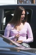 LANA DEL REY on the Set of a Music Video in Los Angeles 07/13/2019