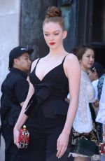 LARSEN THOMPSON at Elie Saab Show at Paris Fashion Week 07/03/2019