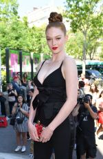 LARSEN THOMPSON at Elie Saab Show at Paris Fashion Week 07/03/2019