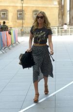 LAURA WHITMORE Arrives at BBC Studios in London 07/21/2019