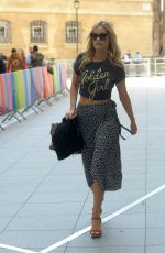 LAURA WHITMORE Arrives at BBC Studios in London 07/21/2019