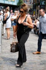 LAUREN GOODGER on the Set of Celebs Go Dating in London 07/05/2019