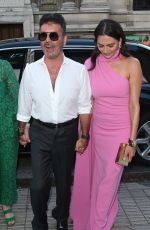 LAUREN SILVERMAN and Simon Cowell Arrives at Syco Summer Party in London 07/04/2019