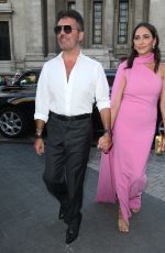 LAUREN SILVERMAN and Simon Cowell Arrives at Syco Summer Party in London 07/04/2019