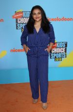 LAURIE HERNANDEZ at Nickelodeon Kids