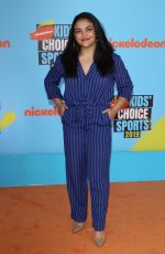 LAURIE HERNANDEZ at Nickelodeon Kids