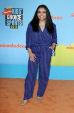 LAURIE HERNANDEZ at Nickelodeon Kids