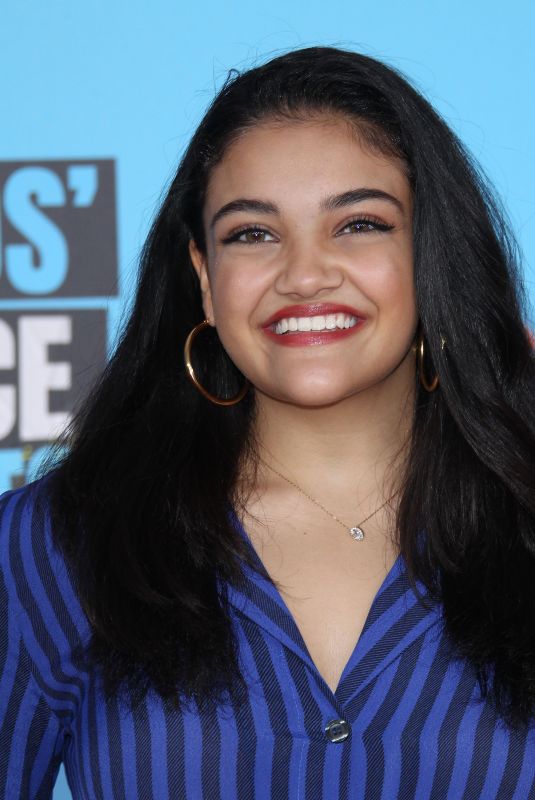 LAURIE HERNANDEZ at Nickelodeon Kids