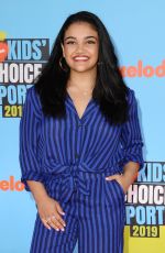 LAURIE HERNANDEZ at Nickelodeon Kids