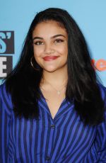 LAURIE HERNANDEZ at Nickelodeon Kids