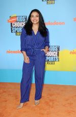 LAURIE HERNANDEZ at Nickelodeon Kids
