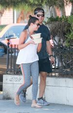 LEA MICHELE and Zandy Reich Out for Lunch in Venice Beach 07/20/2019