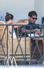 LEA MICHELE and Zandy Reich Out for Lunch in Venice Beach 07/20/2019