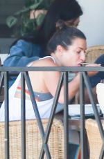 LEA MICHELE and Zandy Reich Out for Lunch in Venice Beach 07/20/2019
