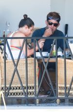 LEA MICHELE and Zandy Reich Out for Lunch in Venice Beach 07/20/2019