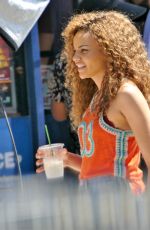 LESLIE GRACE on the Set of In the Heights in New York 06/27/2019