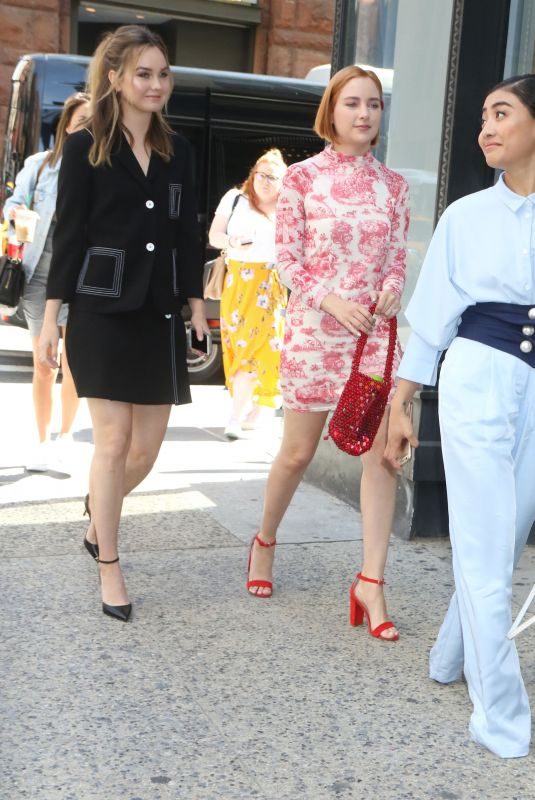 LIANA LIBERATO, HALEY RAMM and BRIANNE TJU Arrives at Build Series in New York 07/15/2019