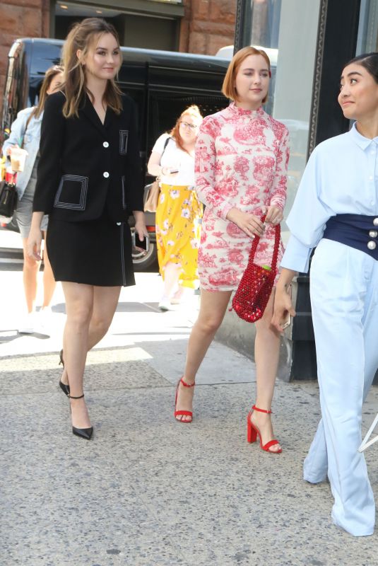 LIANA LIBERATO, HALEY RAMM and BRIANNE TJU Arrives at Build Series in New York 07/15/2019