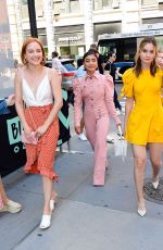 LIANA LIBERATO, HALEY RAMM and BRIANNE TJU Leaves Build Series in New York 07/15/2019