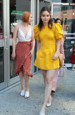 LIANA LIBERATO, HALEY RAMM and BRIANNE TJU Leaves Build Series in New York 07/15/2019