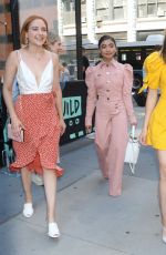 LIANA LIBERATO, HALEY RAMM and BRIANNE TJU Leaves Build Series in New York 07/15/2019