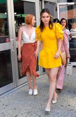 LIANA LIBERATO, HALEY RAMM and BRIANNE TJU Leaves Build Series in New York 07/15/2019