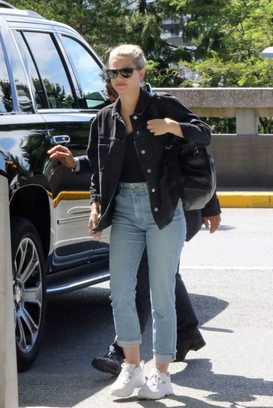 LILI REINHART Arrives at Airport in Vancouver 07/27/2019