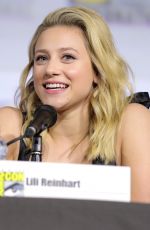 LILI REINHART, CAMILA MENDES and MADELAINE PETSCH and Riverdale Special Video Presentation at Comic-con 07/21/2019