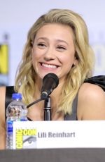 LILI REINHART, CAMILA MENDES and MADELAINE PETSCH and Riverdale Special Video Presentation at Comic-con 07/21/2019