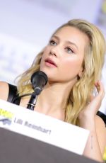 LILI REINHART, CAMILA MENDES and MADELAINE PETSCH and Riverdale Special Video Presentation at Comic-con 07/21/2019