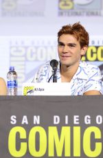 LILI REINHART, CAMILA MENDES and MADELAINE PETSCH and Riverdale Special Video Presentation at Comic-con 07/21/2019