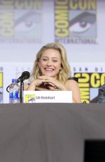 LILI REINHART, CAMILA MENDES and MADELAINE PETSCH and Riverdale Special Video Presentation at Comic-con 07/21/2019