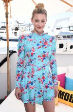 LILI REINHART, CAMILA MENDES and MADELAINE PETSCH at #imdboat at 2019 Comic-con in San Diego 07/20/2019